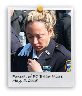 Funeral of PO Brian Moore (5/8/2015)