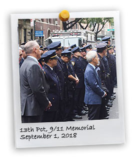 13th Pct. 9/11 Memorial Ceremony (9/11/2018)