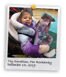 Annual Toys Donation in Rockaway (12/14/2019)
