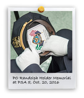 P.O. Randolph Holder Memorial at PSA 5 (10/20/2016)