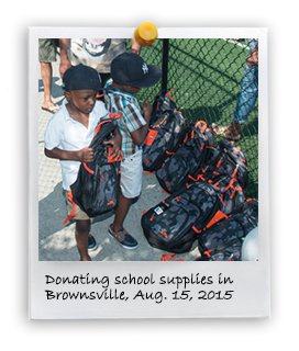 School Supplies Donation 2015 (8/15/2015)