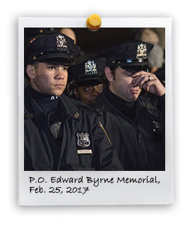 Memorial Ceremony for P.O. Edward Byrne (2/25/2017)