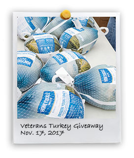 Veteran’s Turkey Giveaway