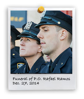 Funeral of P.O. Rafael Ramos (12/27/2014)
