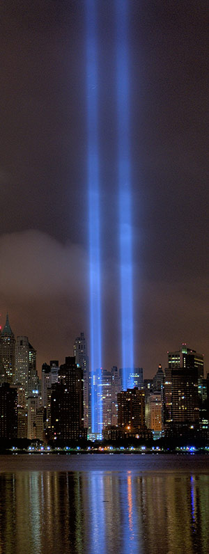 World Trade Center Memorial Lights