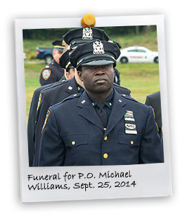 Funeral of Police Officer Michael Williams (9/25/2014)