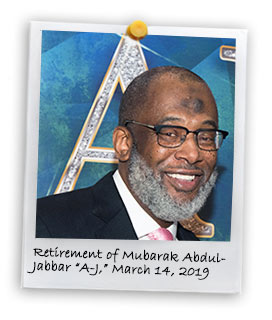 Retirement Party for PBA 2nd VP Mubarak Abdul-Jabbar (aka: AJ) (3/14/2019)