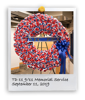 Transit District 11’s 9/11 Memorial Ceremony (9/11/2019)