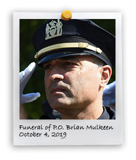 Funeral of P.O. Brian Mulkeen (10/4/2019)