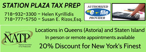 Station Plaza Tax Preparation