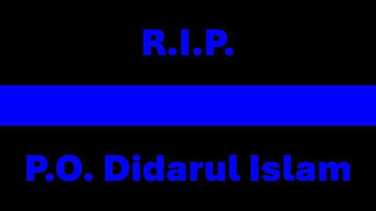 In Memoriam P.O. Didarul Islam