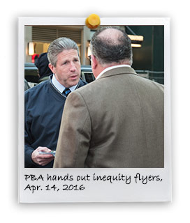 PBA Hands Out Inequity Flyers (4/14/2016)